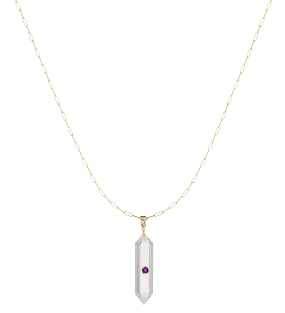 Power Crystal Mini Birthstone Necklace