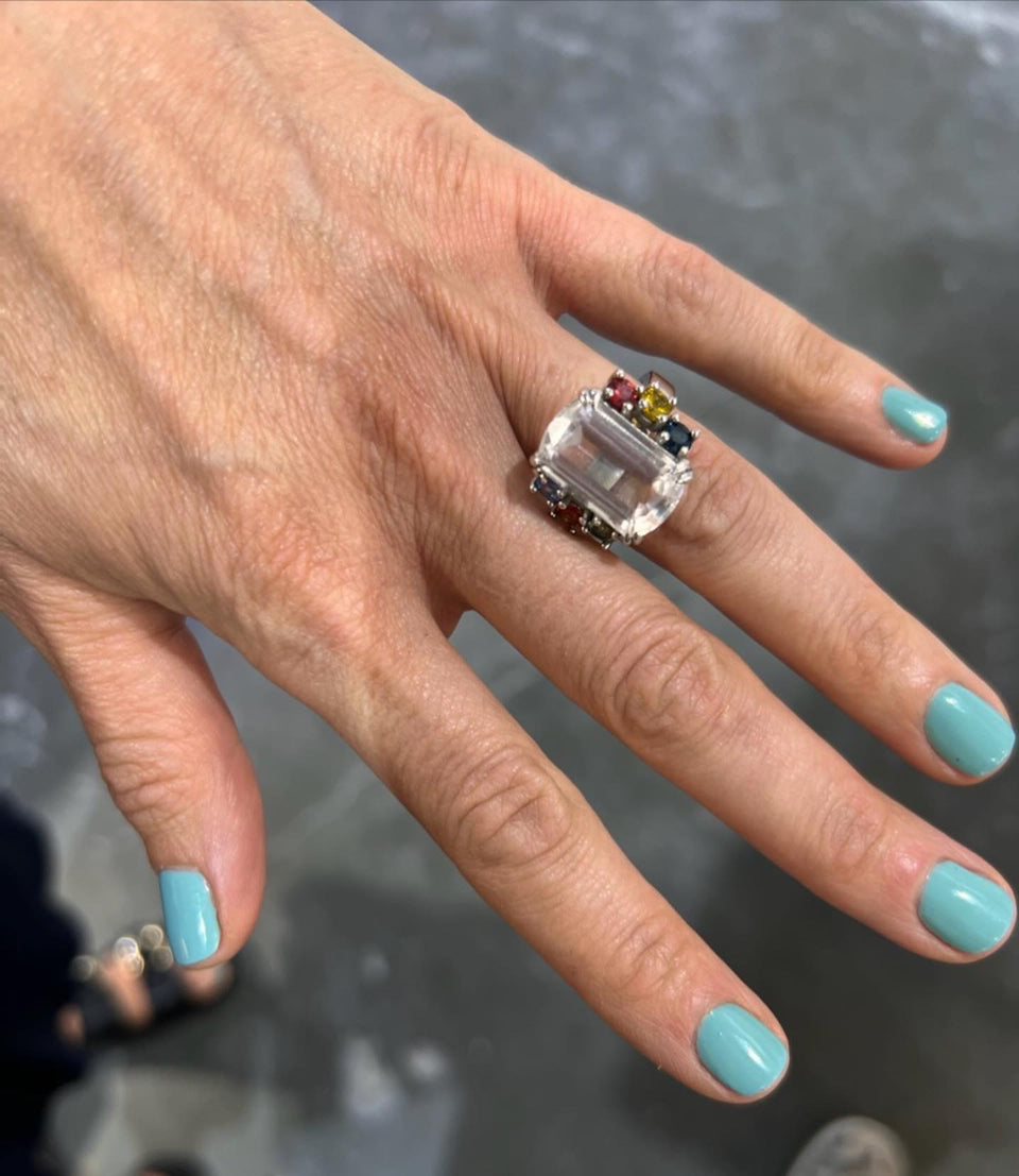 Limited Edition Power Crystal Confetti Ring