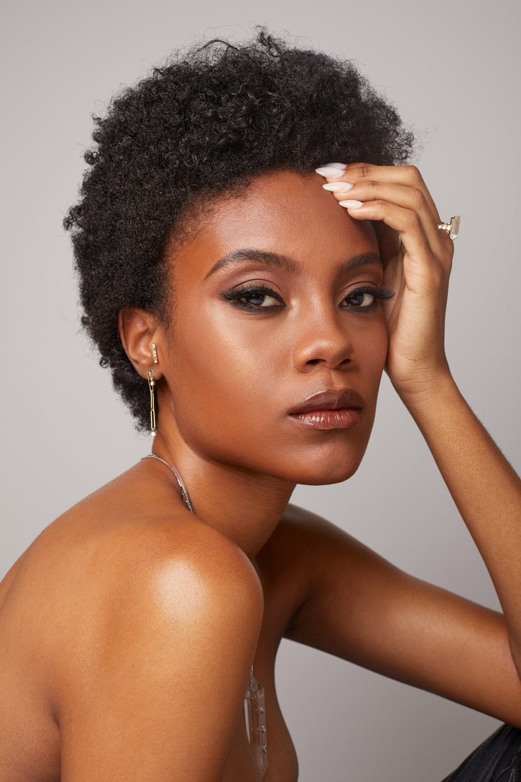 14 kt Shimmy Diamond Drop Maxi Earrings – MCKENZIE LIAUTAUD