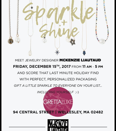 Meet Us at Grettaluxe for Some Sparkle and Shine!