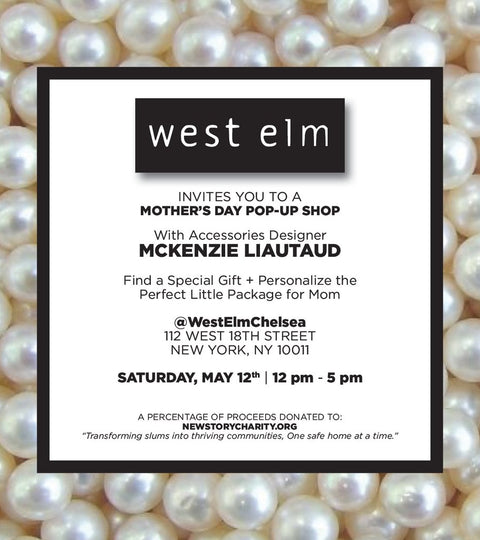 WEST ELM to Host a Mother's Day Pop Up