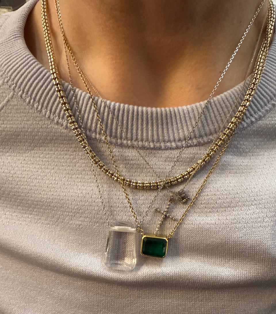 Eos Rock Crystal Necklace