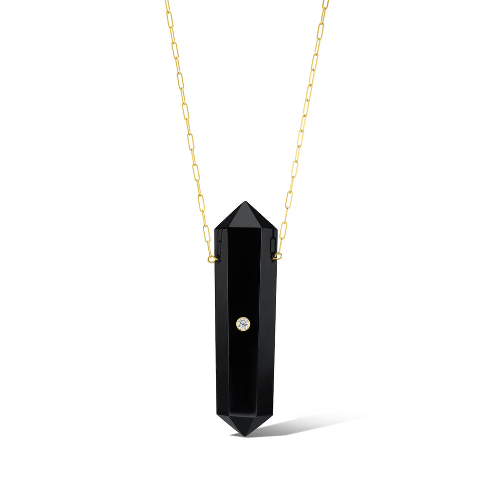 Black Obsidian Power Crystal Supreme Necklace