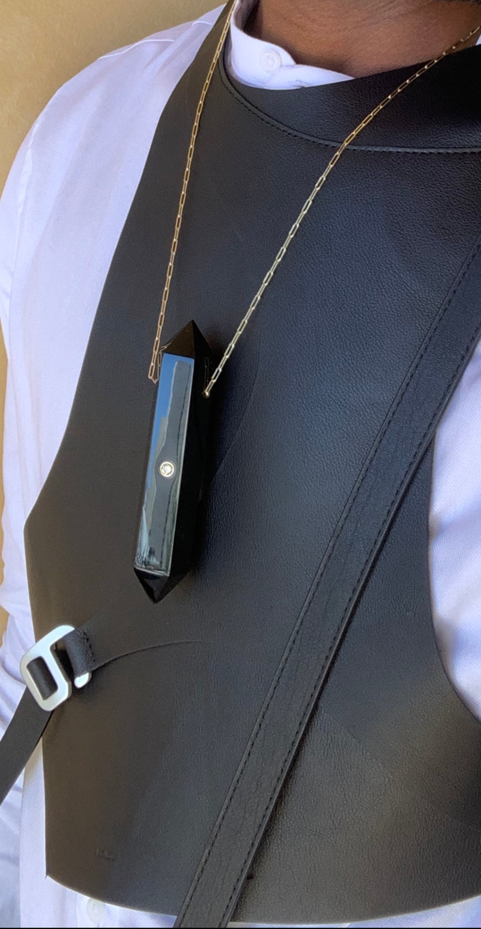Black Obsidian Power Crystal Supreme Necklace