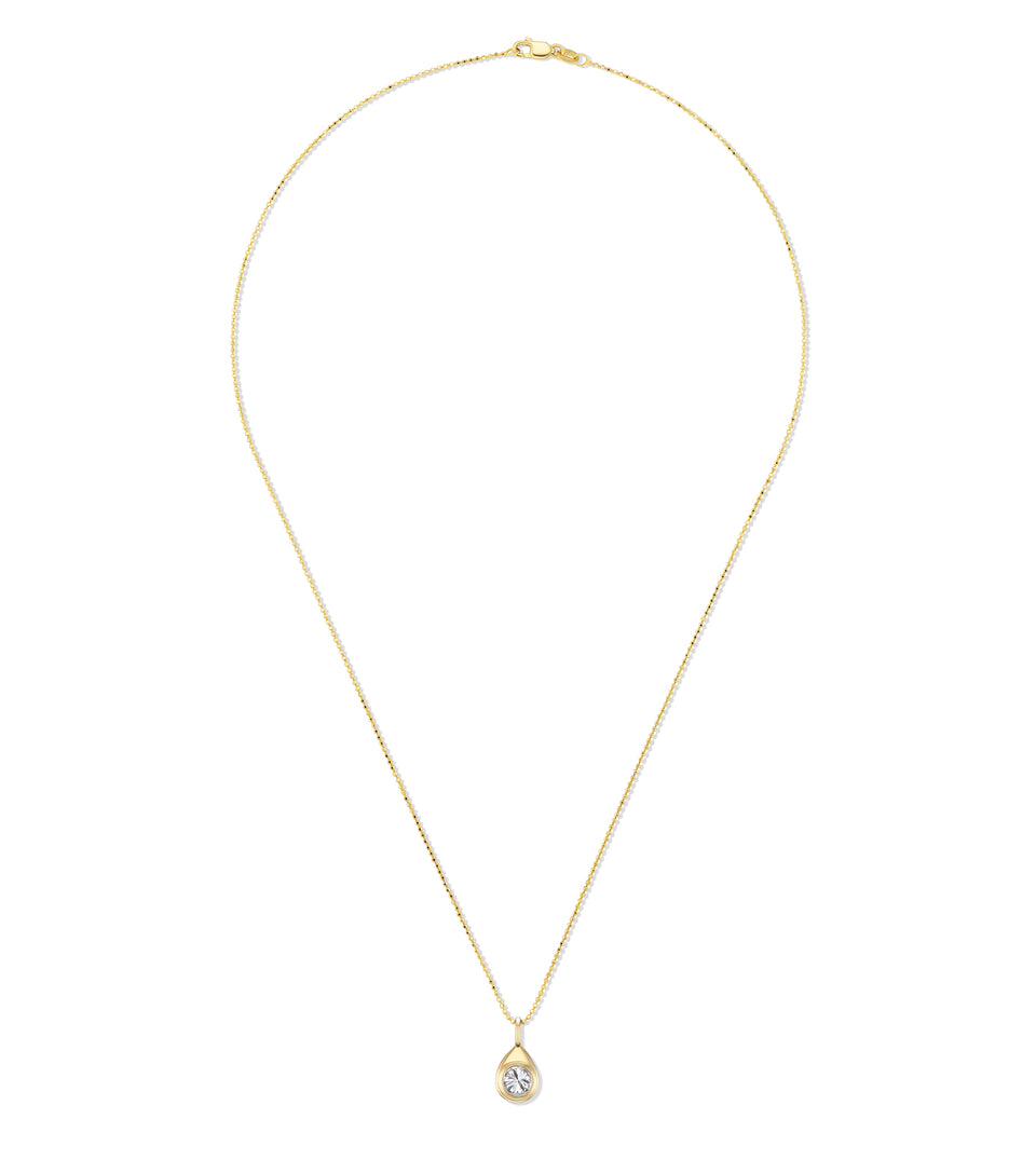 Celestial 0.50ct Diamond Teardrop  Necklace