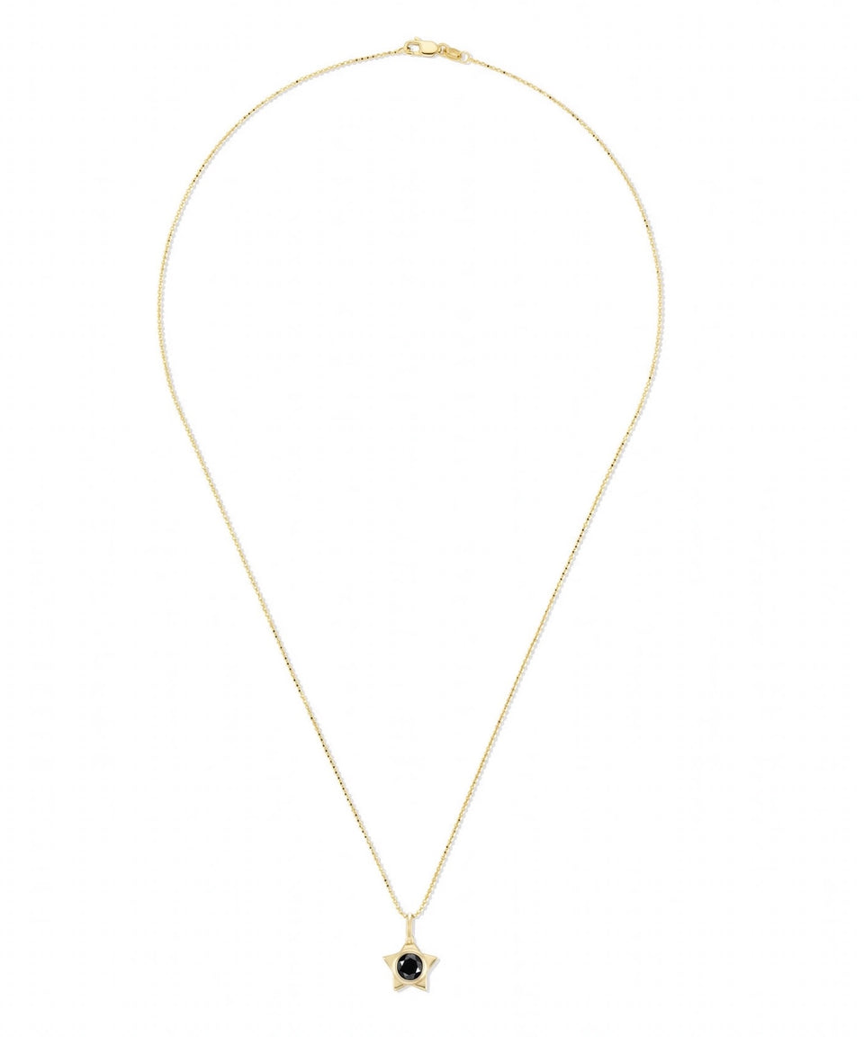 Star shine Necklace - Reverse set diamond