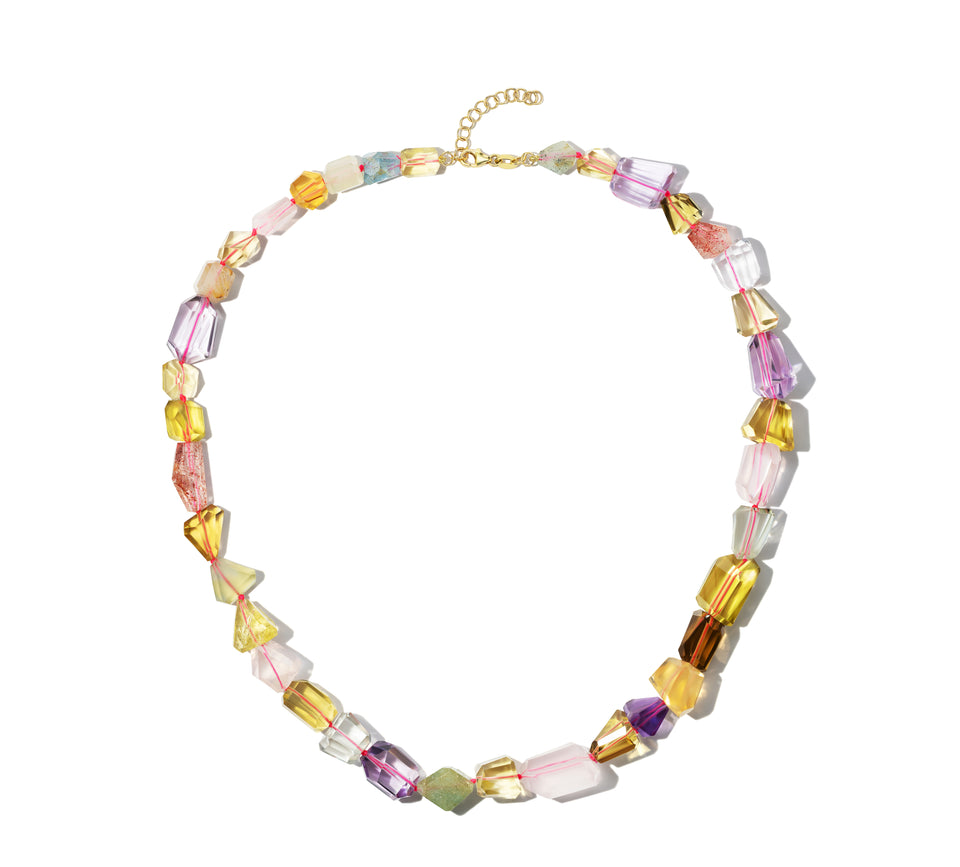 Mixed Gemstone Cosmic Transformation Necklace