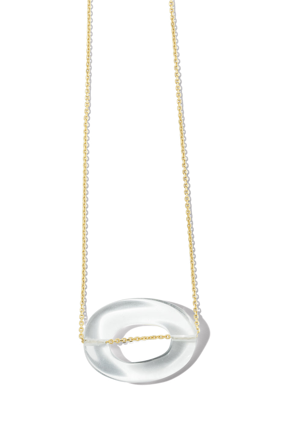 Aurora  Rock Crystal Necklace