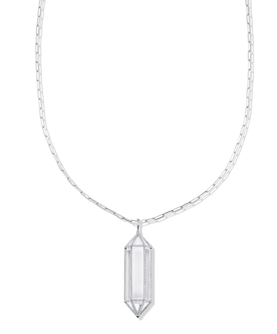 Crystal 2025 cage necklace
