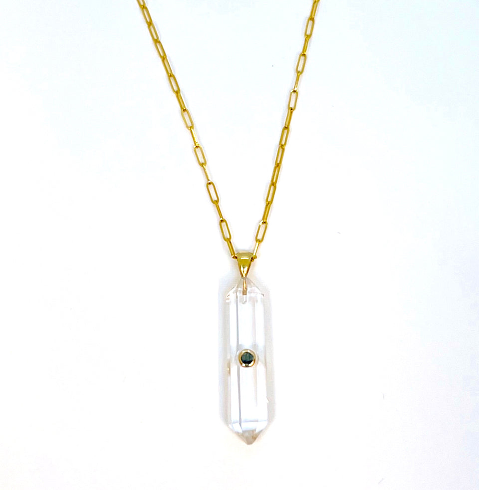 Power Crystal Mini Birthstone Necklace
