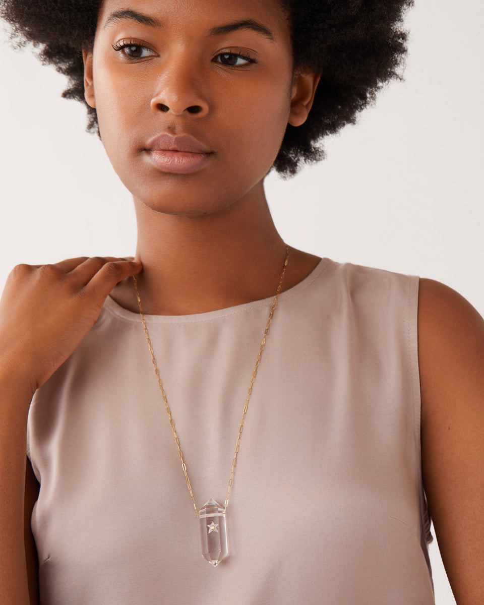 Rock discount star necklace