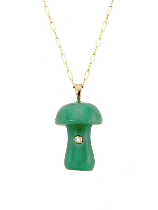 Moonlight Mushroom Necklace